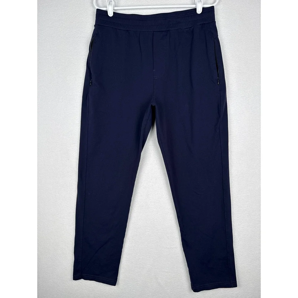 Public Rec Men 34x30 All Day Every Day Pants Navy Blue Olive Green Zipper Pocket